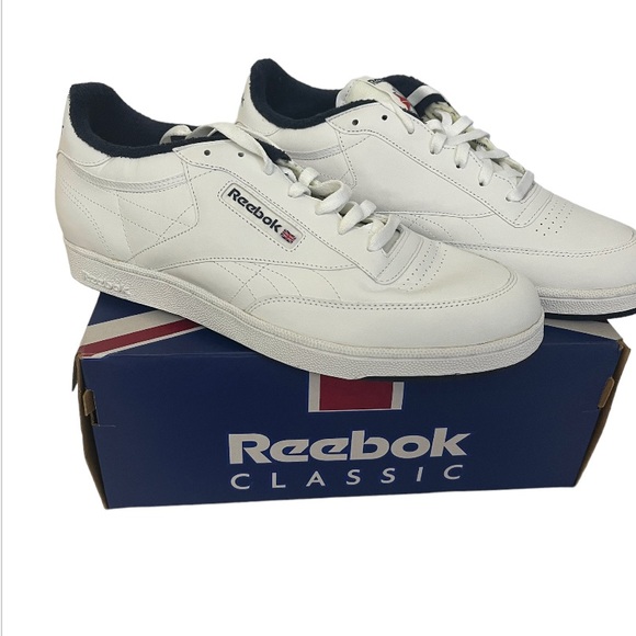 🆕 🇬🇧 NEW Vintage Reebok Club C - Men’s Size 12 - Picture 1 of 7